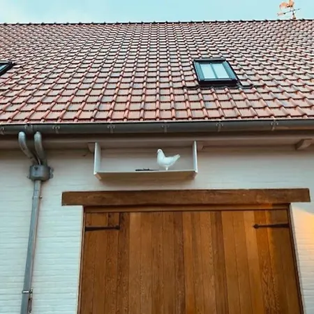 Romantische Vakantiewoning Met Weids Uitzicht Maldegem Exterior photo